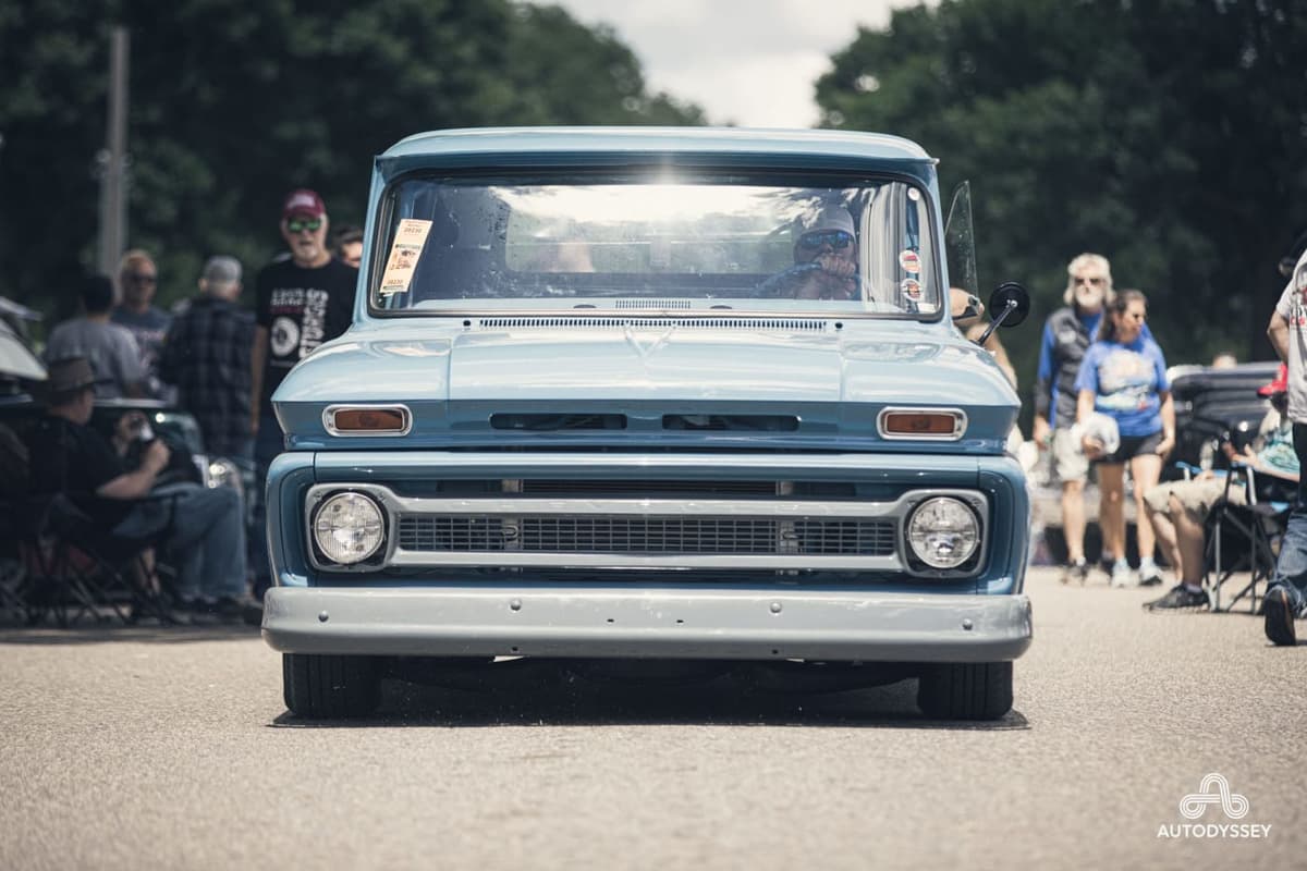 The blue hauler