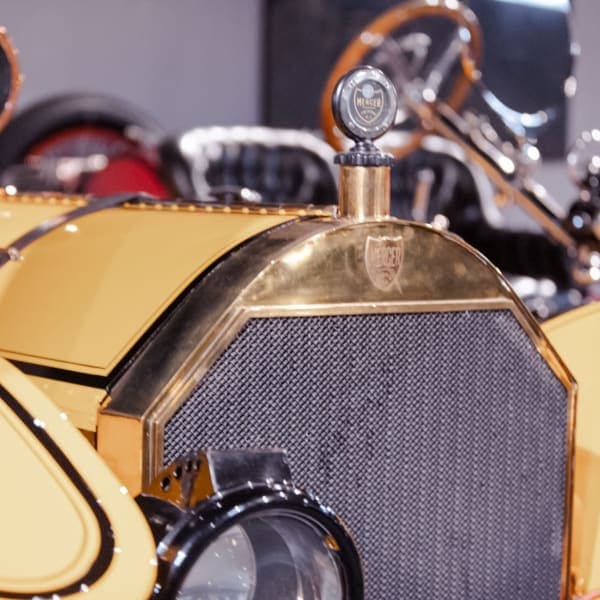 Mercer Raceabout, brass radiator